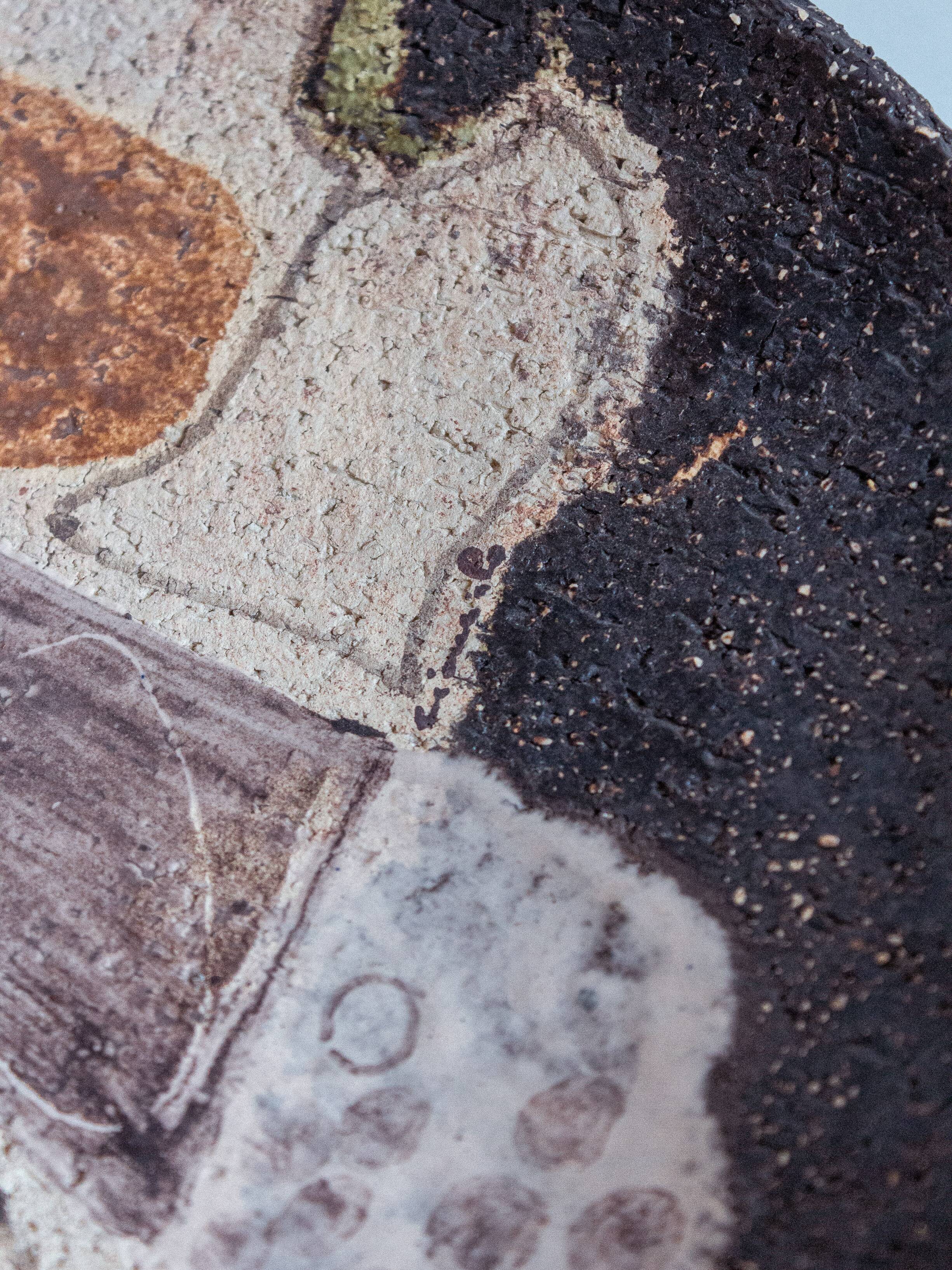 Bowl, centerpiece or fruit bowl, Cianciolo Ceramiche, Sicily, 1960/70