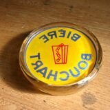 Vintage ashtray glass Beer Bouchart