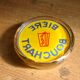 Vintage ashtray glass Beer Bouchart