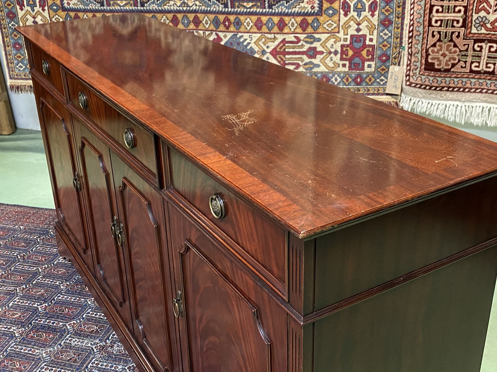 English mahogany line - 50s