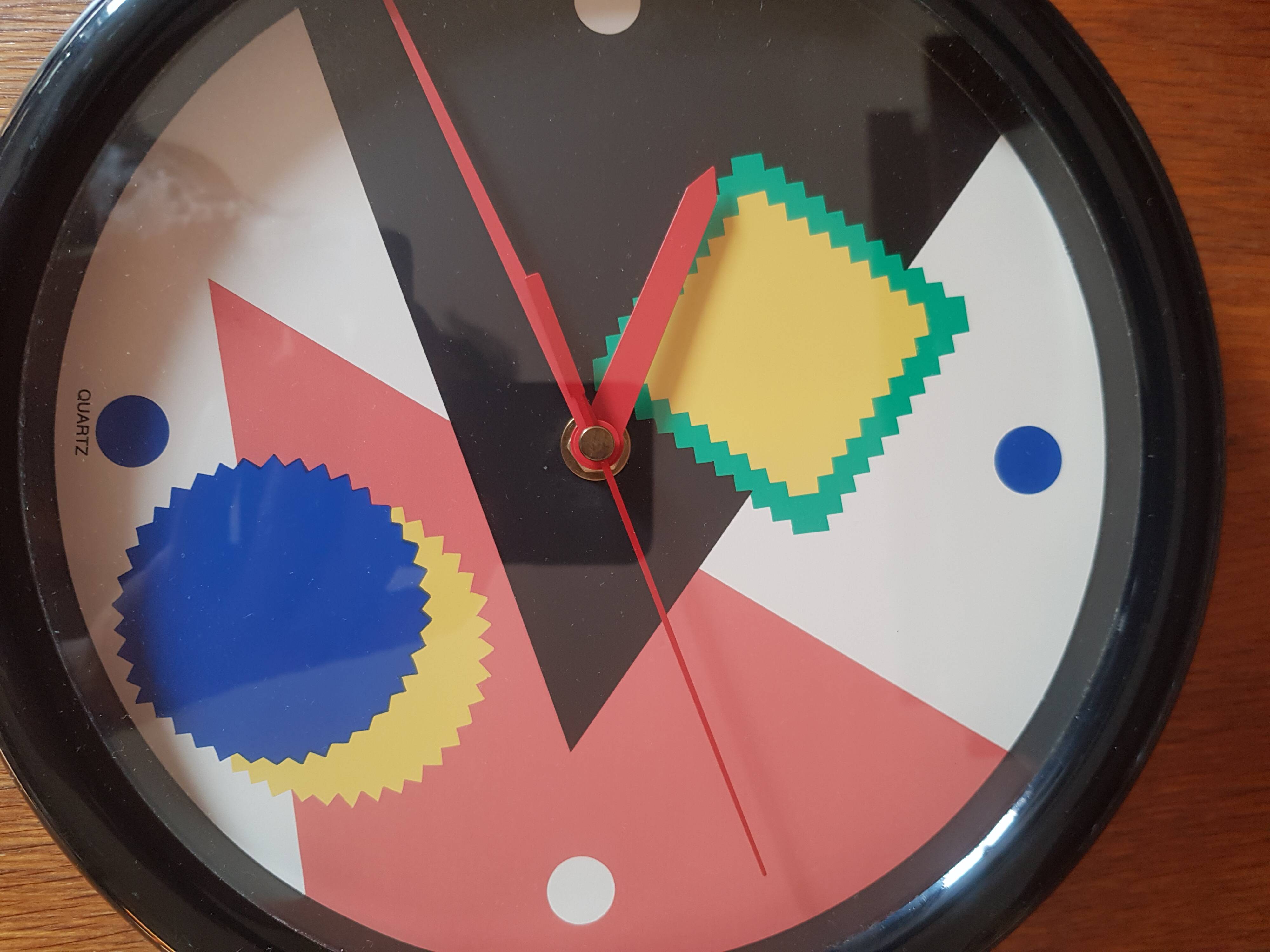 80s ikea wall clock
