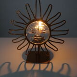 Vintage sun candlestick