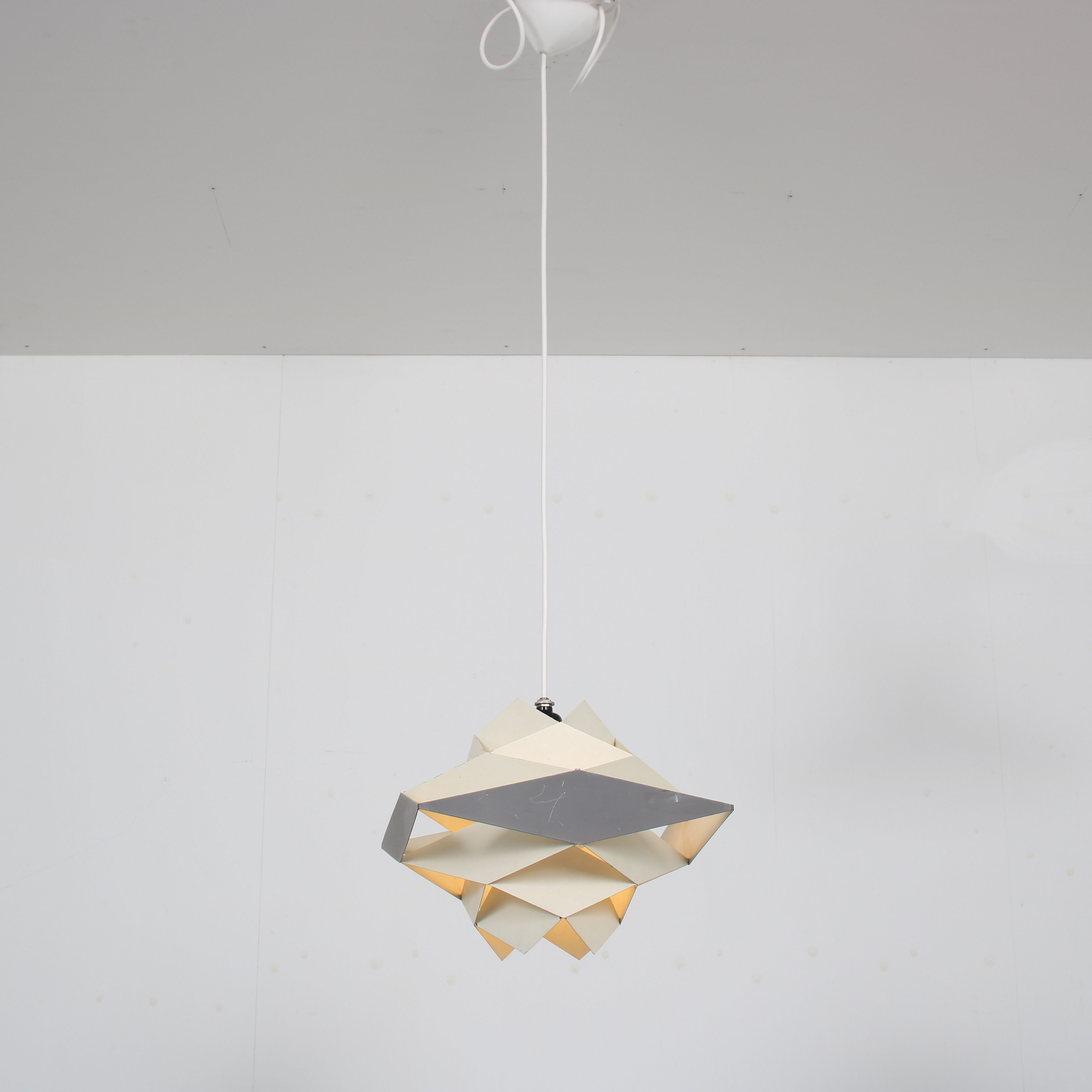 1960s “Symphoni” Hanging lamp by Preben Dahl for Hans Følsgaard A/S, Denmark