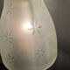Vintage IKEA lamp in frosted glass and metal