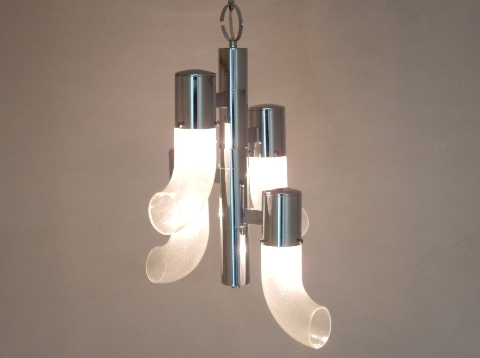 Italian Pulegoso suspension by Aldo Nason for Mazzega 1960s