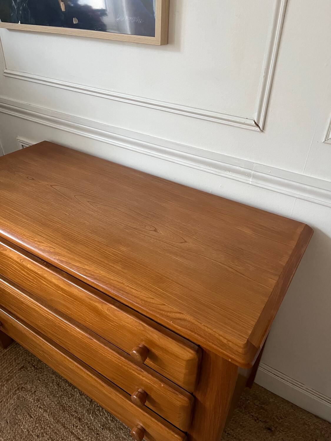 Commode en orme massif esprit Maison Regain