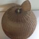 Suspension boule rotin XXL