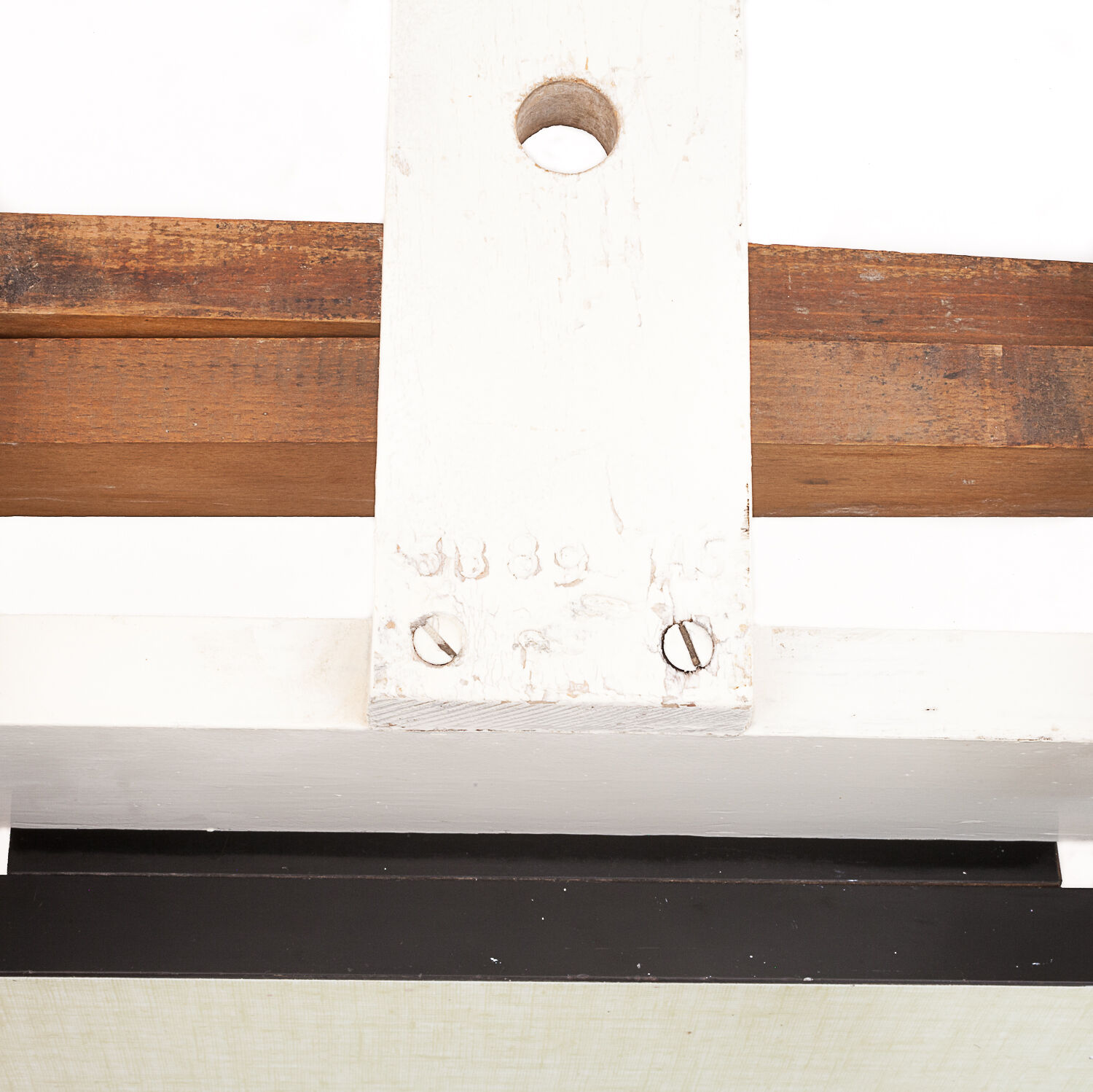 Set table and 2 chairs, formica, 1960