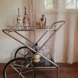 Vintage serving trolley