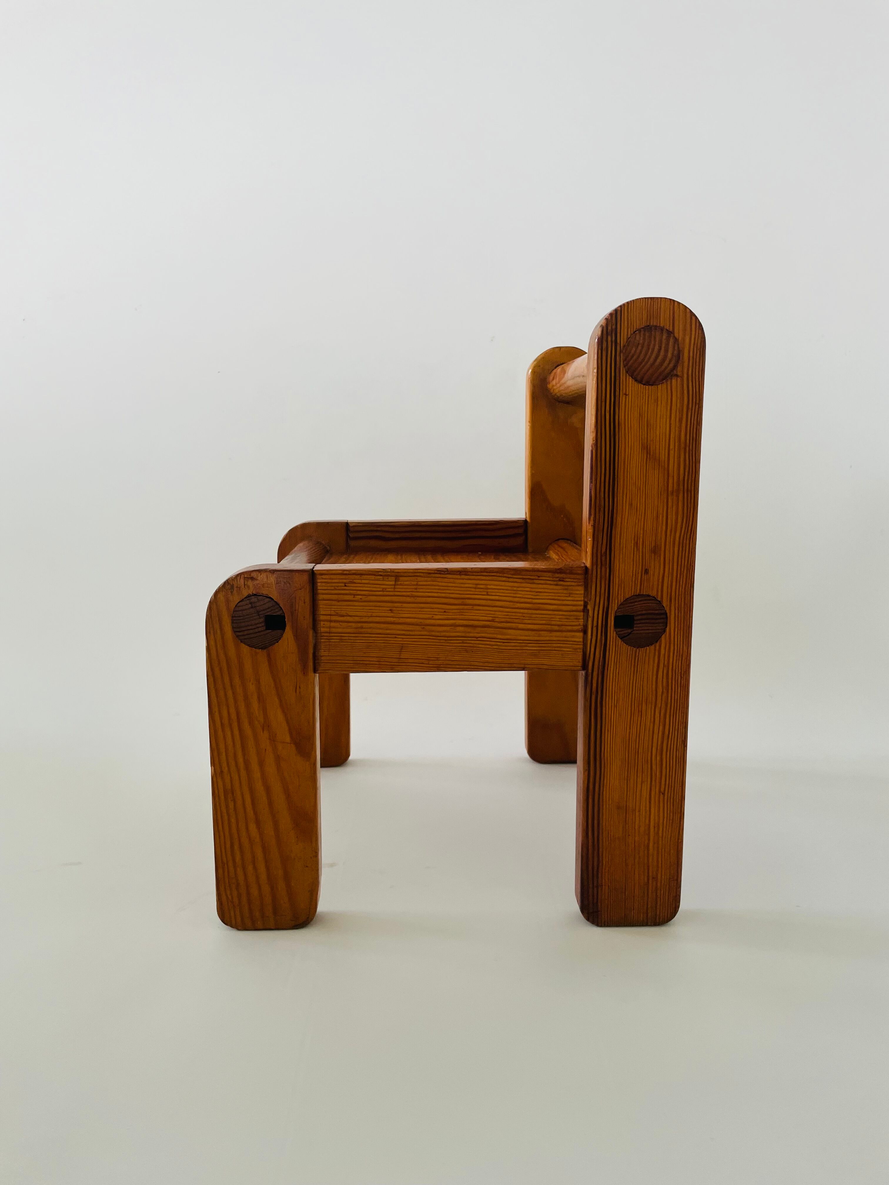 Child chair Brutalist habitat