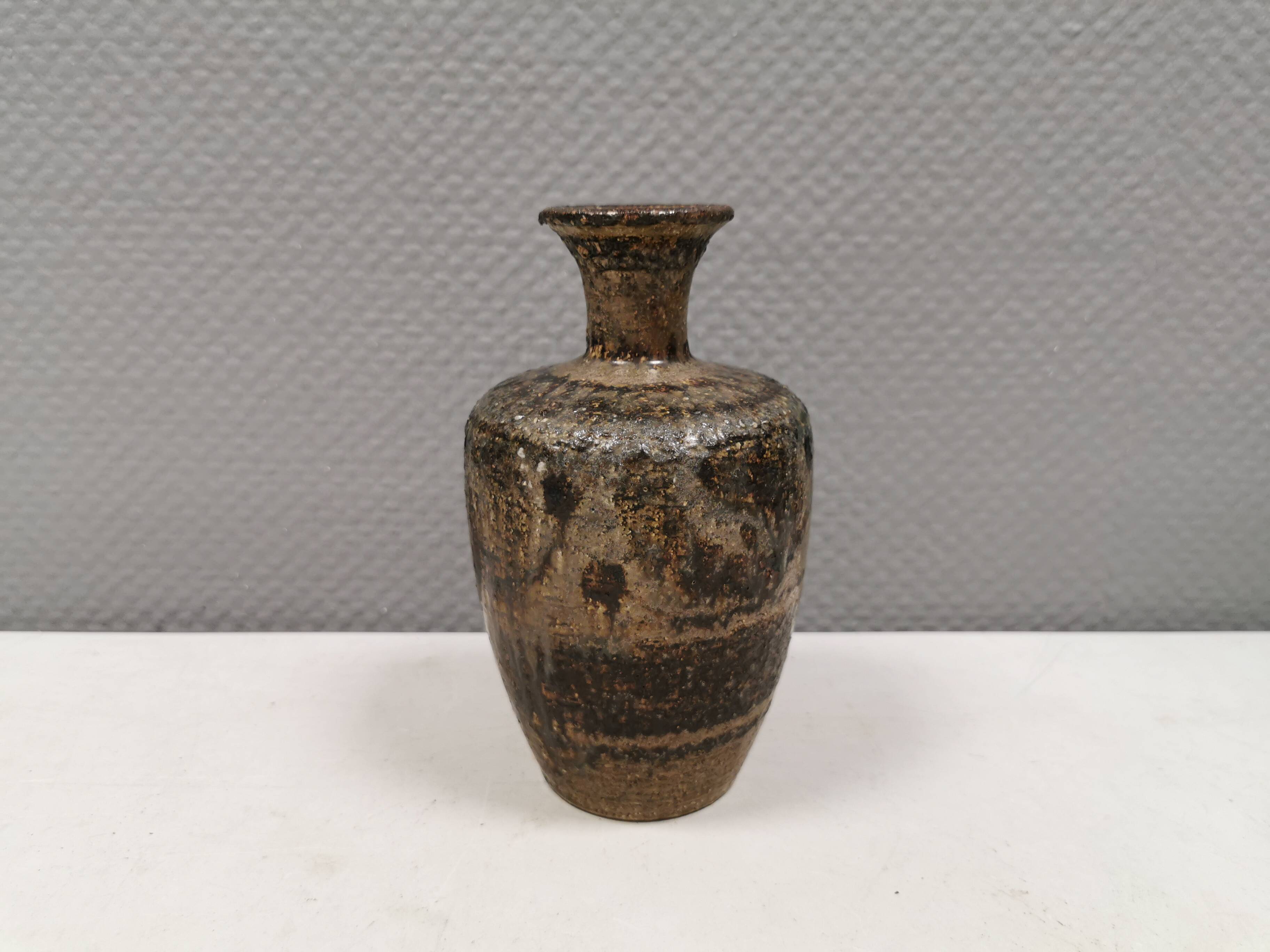 Unique vase from Søholm Denmark 1970s.