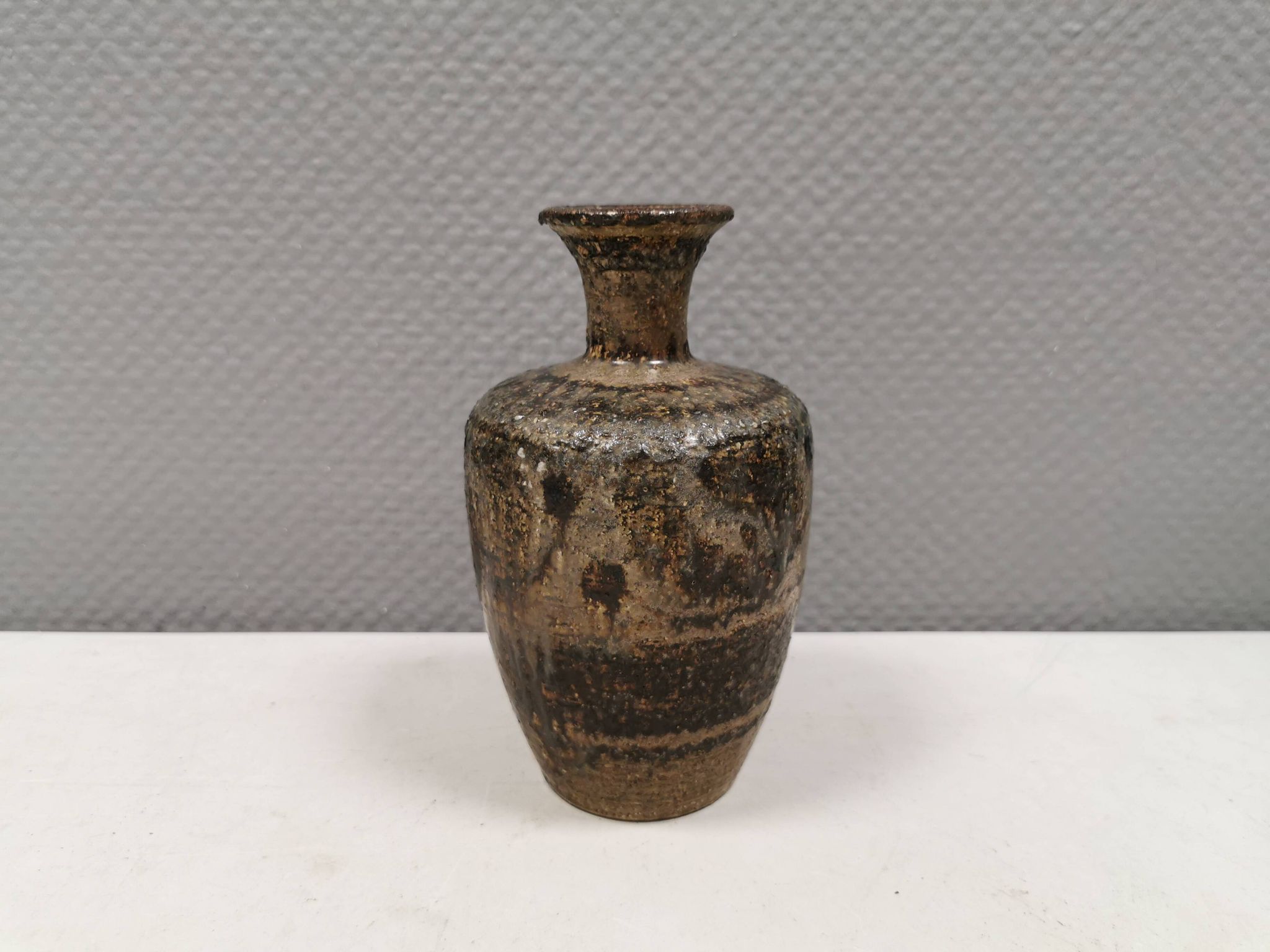 Unique vase from Søholm Denmark 1970s.