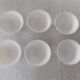 6 bowls VERONICA small blue flowers Arcopal france