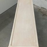 White wash sideboard made of woven rattan/bamboe, '70