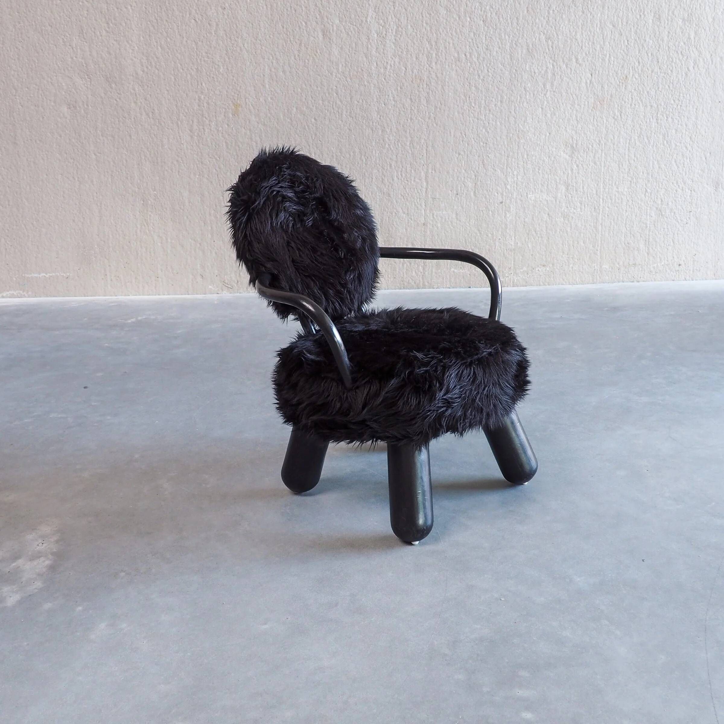 Pair of limited edition lounge chairs by Olivier De Schrijver for Ode’s Design
