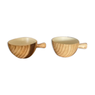 Grandjean Jourdan Vallauris ceramic bowls 1960s