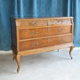 Chest of drawers Neoclassical 4 drawers in Wood circa 1920