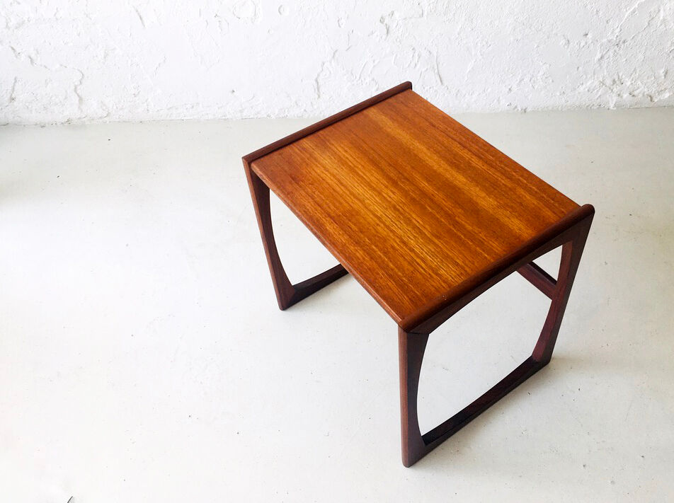 1960s modernist teak coffee table