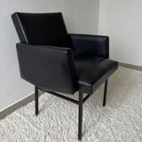 Black armchair, 50s design