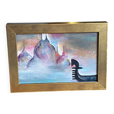 Peinture contemporaine à huile, M.Gissy