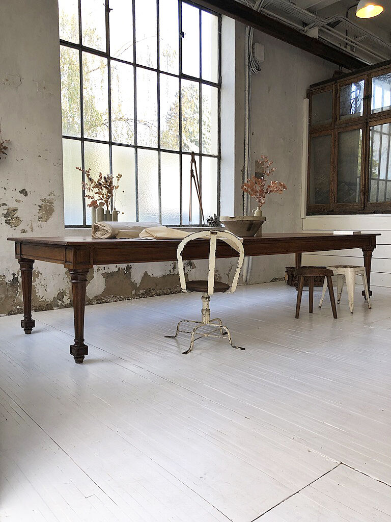 4m XXL oak farm table