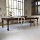 Table de ferme métier 4m chêne XXL