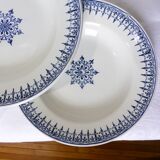 4 assiettes creuses de St Amand modèle Primax