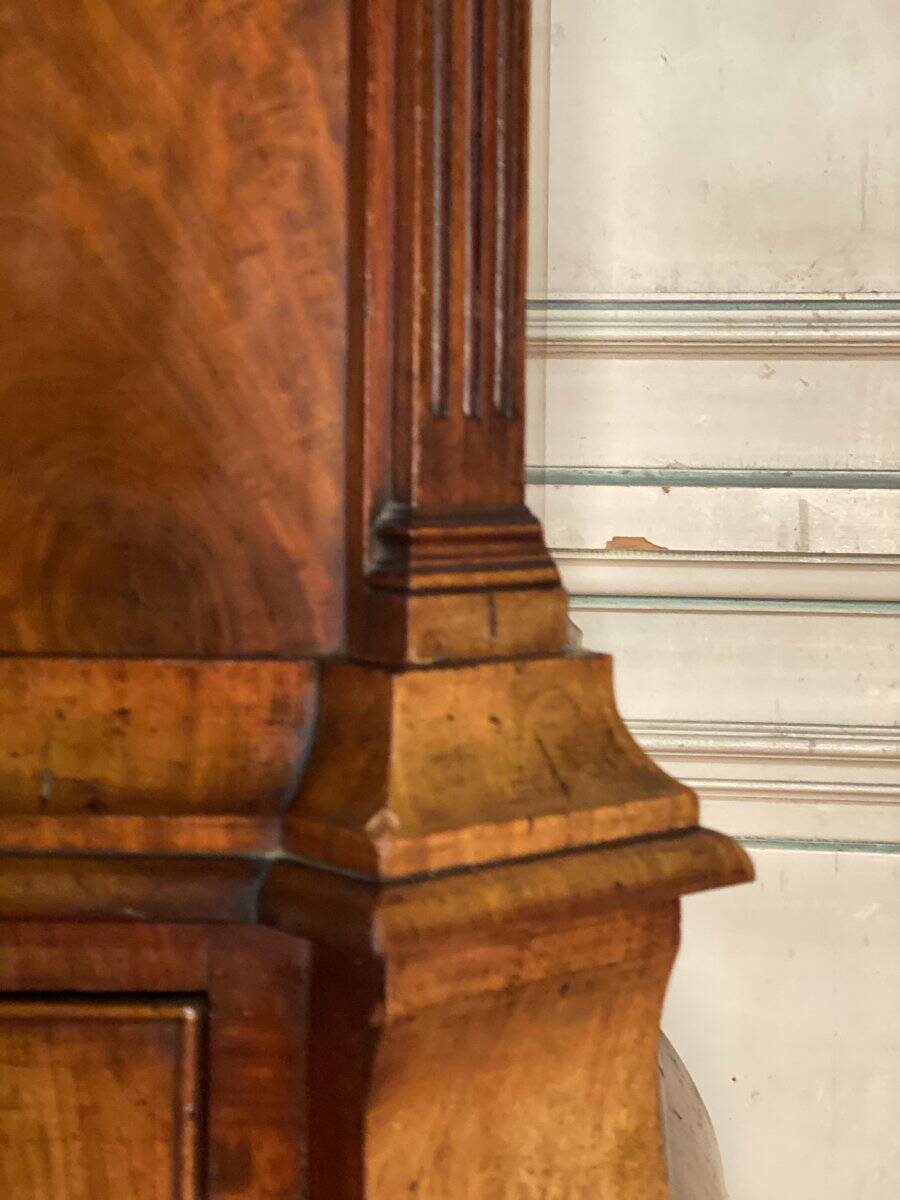 Deux corps en acajou blond de Cuba, Hollande, XVIIIème siècle