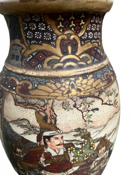 Vase asiatique en céramique