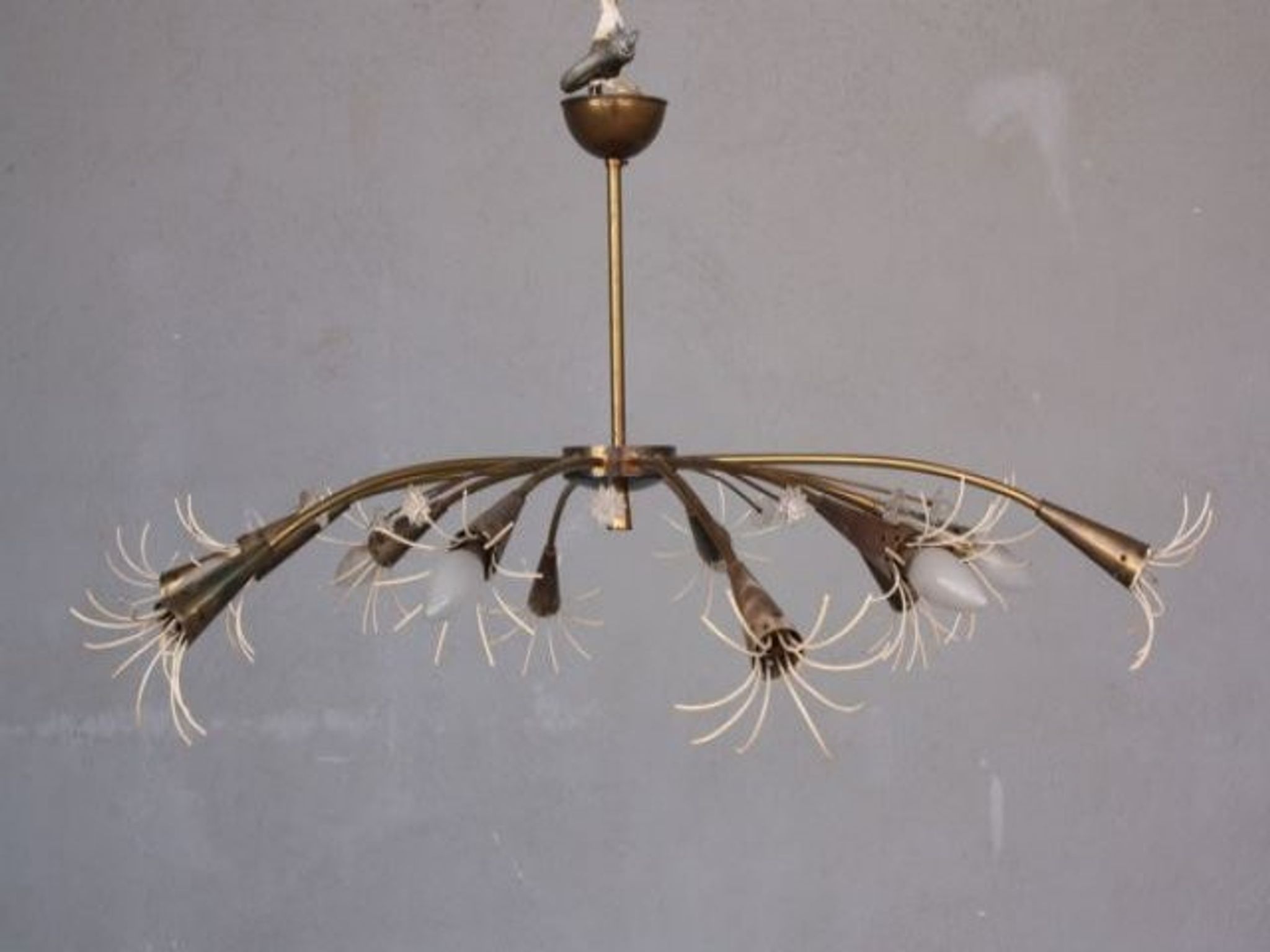 Chandelier 12 light 1960