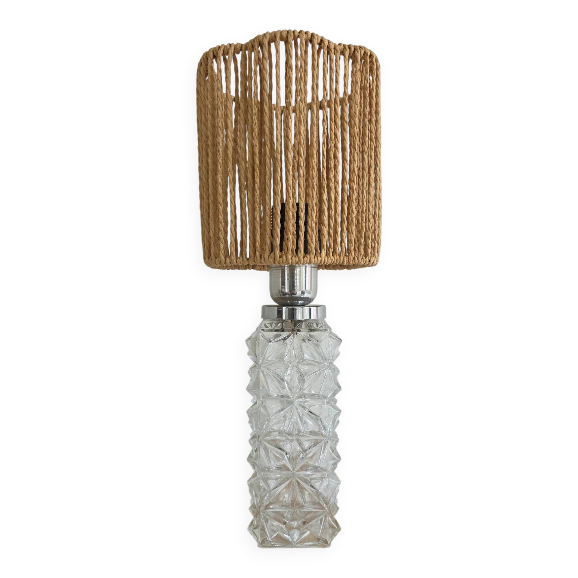 Small glass lamp
