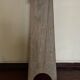 Old neo-classical workshop stool in washed wood h130cm