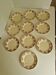 Set of 10 Dessert Plates Saint Amand Model 4054