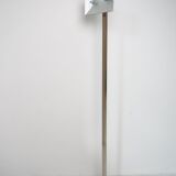 Floor lamp in gilded brass