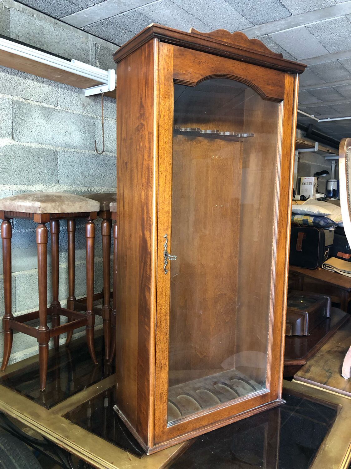 Armoire à fusil vitrine