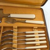 Vintage Pollinox cake service