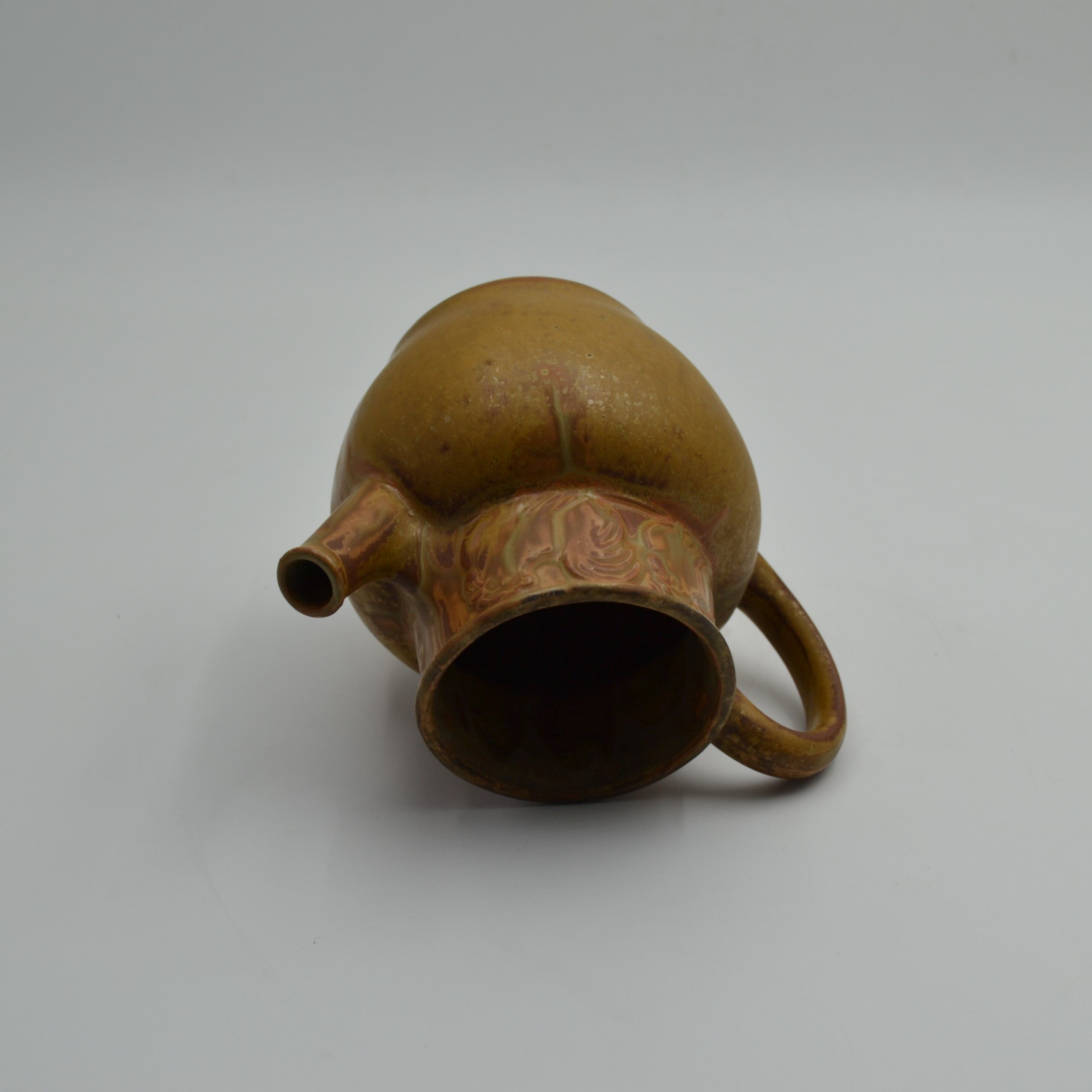 Denbac sandstone rooster pitcher