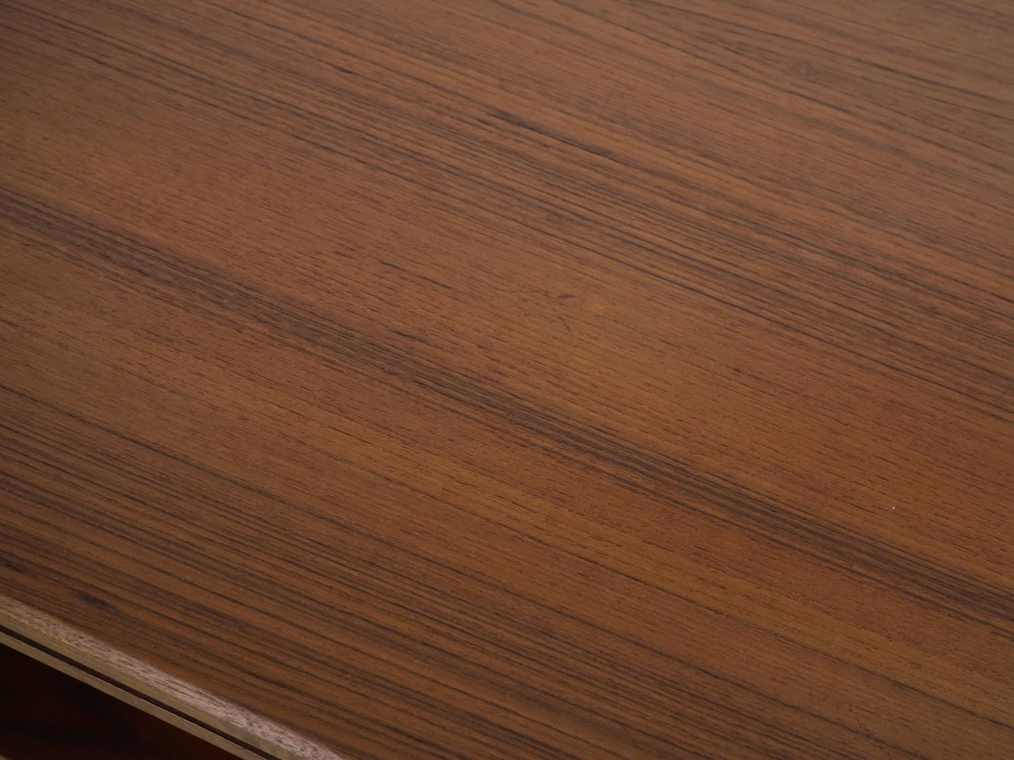 Teak desk, Danish design, 1960s, designer: J. Svenstrup