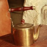 Old brass kettle
