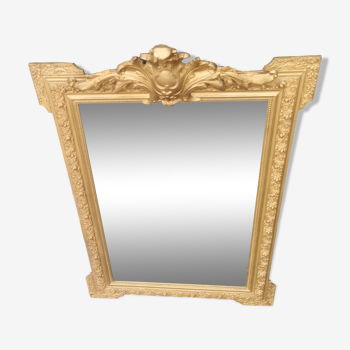 Miroir doré style Louis XV