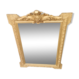 Louis XV style gilded mirror