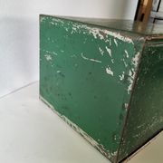 Ancienne Boîte à archives en métal / casier de notaire