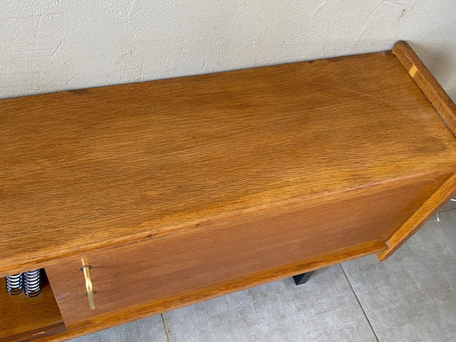 Vintage wooden row from the 50s-60s