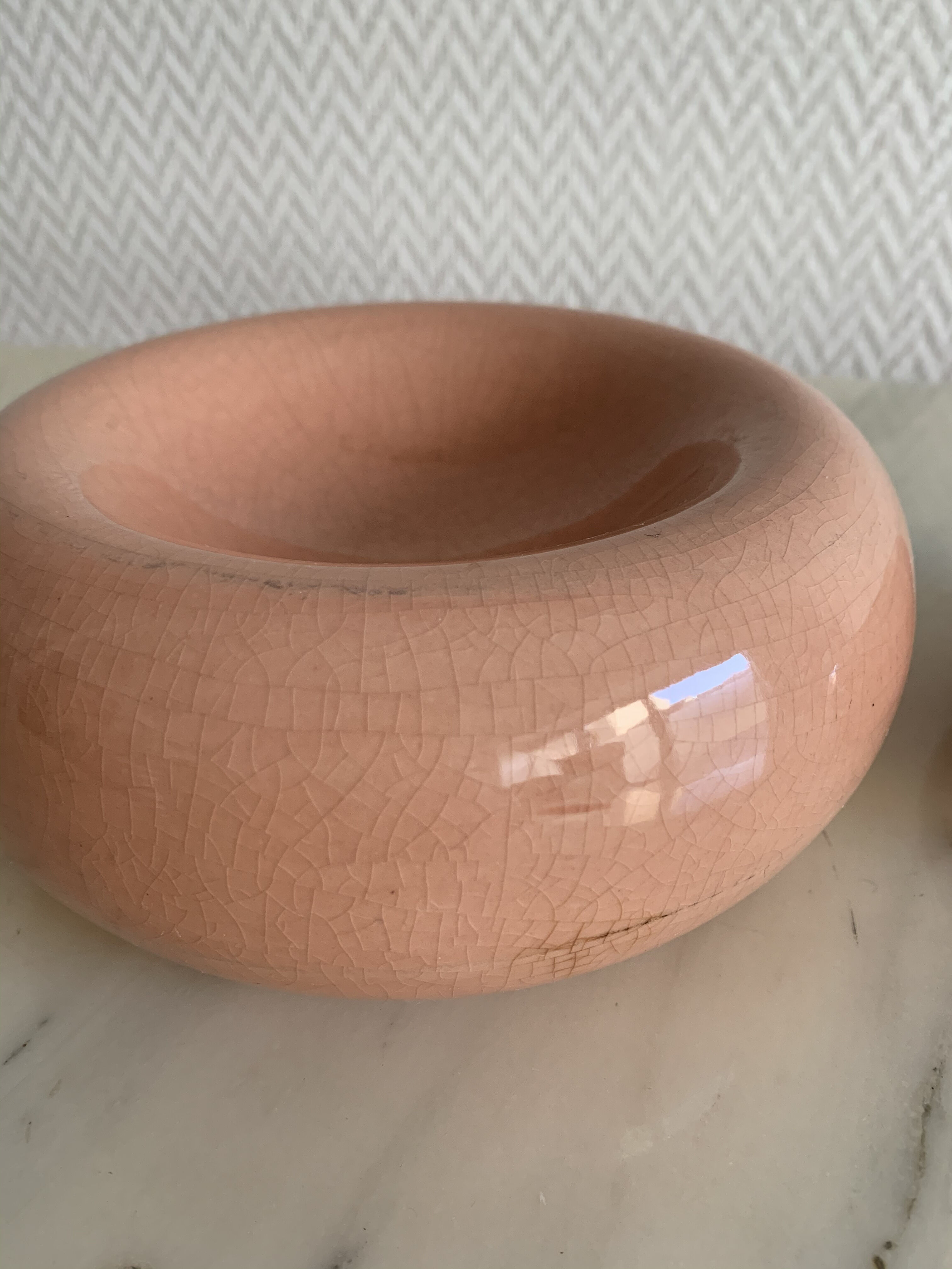 Pair of ceramic cups Francois Chatain
