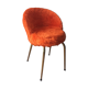 Vintage orange moumoute chair of original 60s
