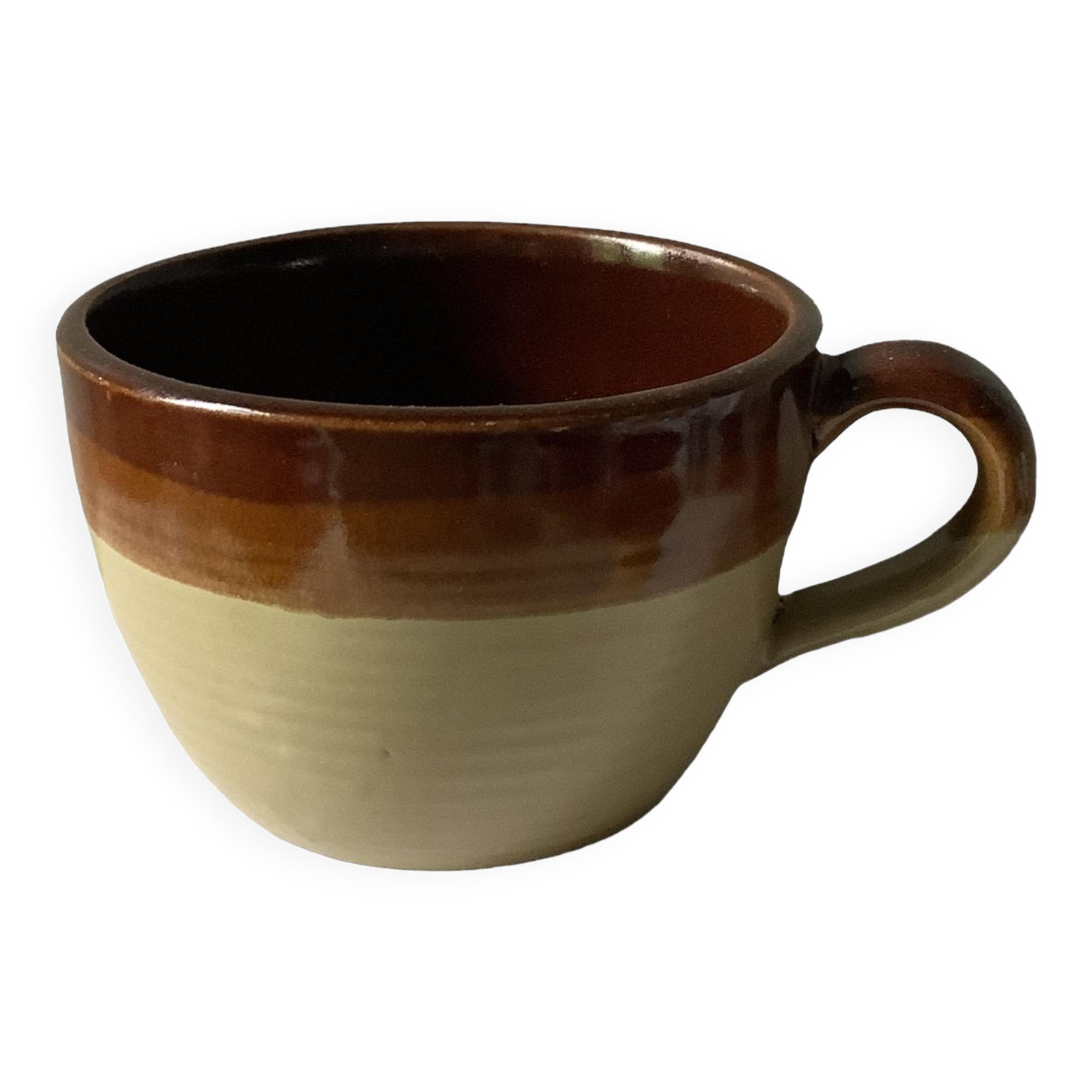 Series of 5 stoneware cups