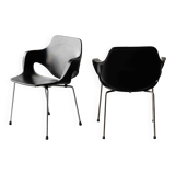 Set of 2 dining chairs by Straatman, Loral & Cie, Belgium, 1960's