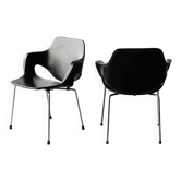 Set of 2 dining chairs by Straatman, Loral & Cie, Belgium, 1960's