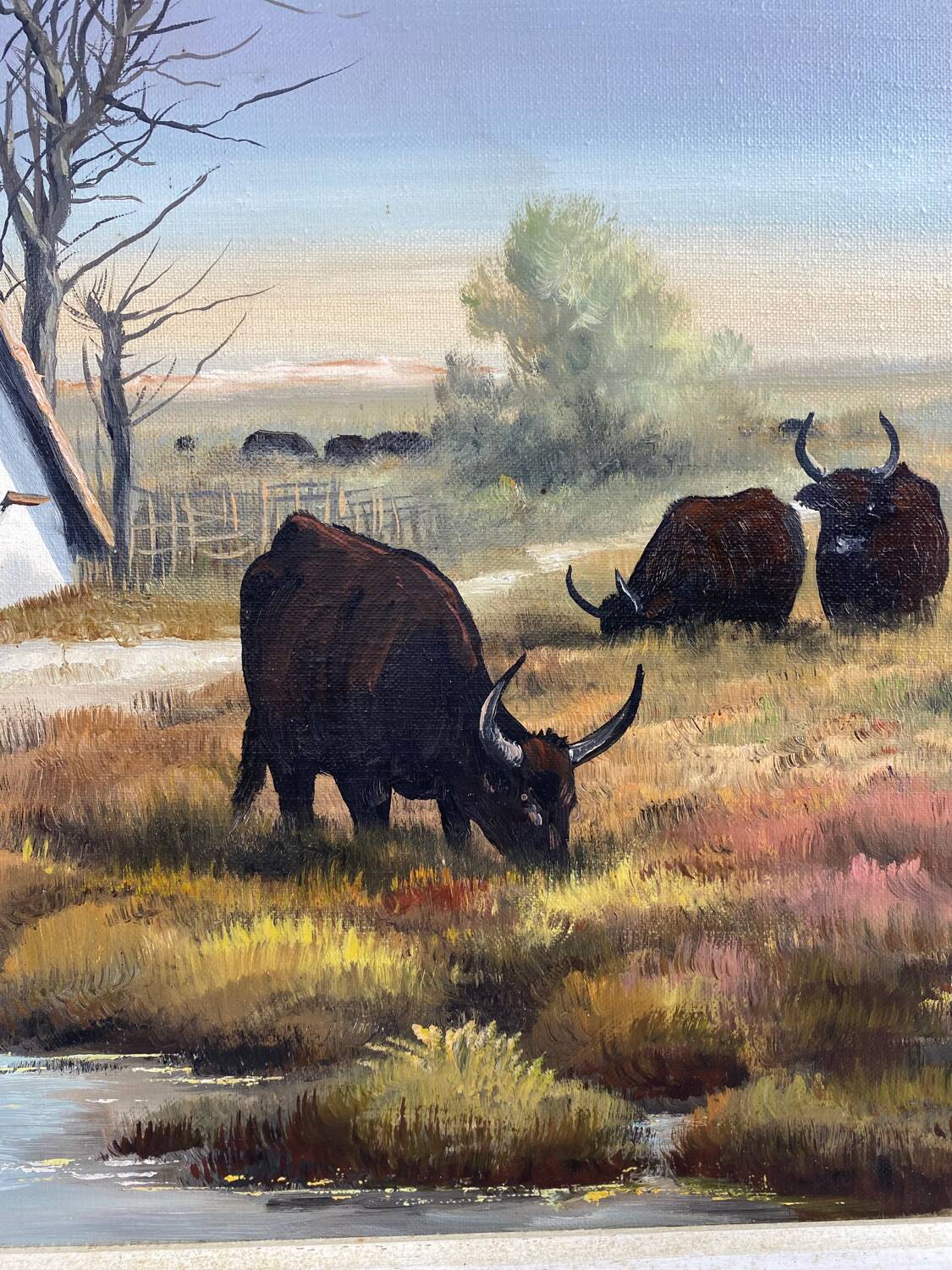 Keeper's huts by Jean Marignan