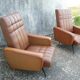 Paire de fauteuils Vintage